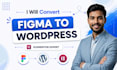 convert figma to elementor or figma to wordpress website
