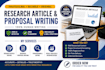 write and proofread research article with result analysis