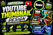 create youtube gaming thumbnails
