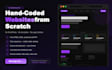 build a custom HTML CSS javascript website from scratch, no wordpress