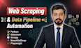 web scraping, python web scrapping, and data pipeline automation