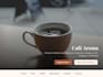 build a modern responsive cafe business website