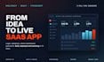build a full stack web app or saas mvp with sveltekit or react