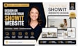 design or redesign showit website, portfolio and customize showit template