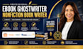 be your christian ebook ghostwriter, self help ebook writer, nonfiction ebook