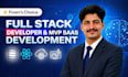full stack web developer next js react js frontend backend developer mvp saas