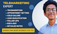 do professional cold calling and appointment setting