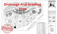 design civil and structural drawing grading and drainage calculation wall design