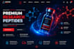 fda compliant peptide website build peptide website woocommerce peptide website