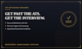 write an ats optimized resume that gets you interviews