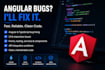 provide expert angular bug fixing services