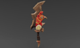 create stylized 3d models and props for games