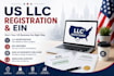 register USA llc for non residents, ein