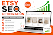create SEO optimized etsy product listings