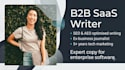write SEO and aeo optimised b2b saas tech blog posts