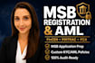 prepare your msb registration and aml compliance documents
