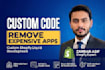 code a custom shopify liquid section to replace expensive apps