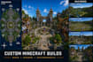 build custom minecraft server spawn, hub, lobby, maps and terrain