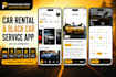 create premium car rental app, chauffeur app, limousine booking app