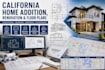 california home addition renovation plans floor plans architectural engineering
