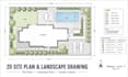 design 2d site plan, landscape design, garden design and backyard plan