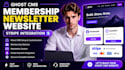 build ghost cms website membership website ghost newsletter stripe integration