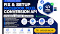 setup facebook meta pixel, conversion API, GTM, ga4 and fix tracking issues