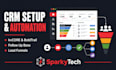 configure your CRM and build automated lead funnels