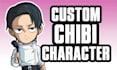 a custom chibi character illustration