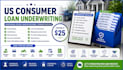 prepare, analyse, review and pre underwrite US consumer loan application
