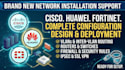 design and configure brand new networks
