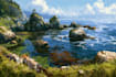 custom landscape oil painting