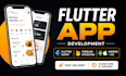 build custom flutter app for android ios with firebase backend
