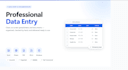 accurate data entry, excel, google sheets, and admin tasks