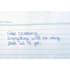 handwrite notes and letters in english and tamil