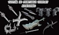 cosplay props 3d weapons 3d gun 3d model 3d props cosplay 3d model for print