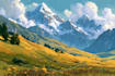 custom landscape oil painting