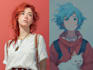do semi realism art commissions