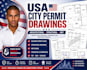 prepare permit ready architectural structural mep drawings for USA city permit