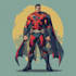 draw superhero character illustration and concept art