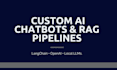 build a custom ai chatbot using gpt, rag, and langchain