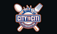design restaurant chef logo with bites from town
