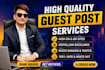 do guest posting with authority backlinks