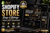 design and customize a premium shopify store or shopify theme
