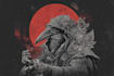 create fantasy dark art illustration