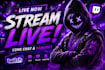 design professional twitch and kick stream thumbnails