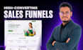 design and build sales funnels in clickfunnels and systemeio