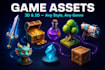 create any game assets for you