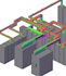 create electrical busway drawings, electrical drawings