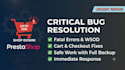 fix module issues, and optimize store, prestashop expert